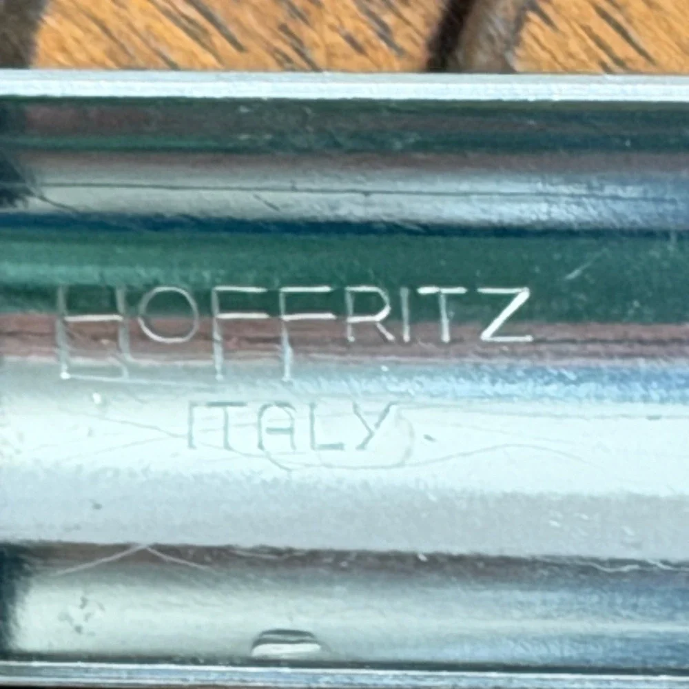 Hoffritz Apple Corer Black Silver‎ Stainless Steel Fruit Prep Kitchen Tool